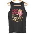 Popcorn Snack Cinema Sweet Salty Popcorn Tank Top