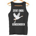 Quote End Goose Testicles Tank Top