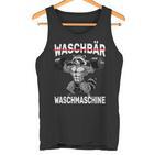 Raccoon Washing Machine Bodybuilding Fitness Gym Tank Top