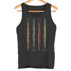 Retro Clarinet Tank Top