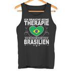 Rio De Janeiro Travel Copacabana Flag Carnival Tank Top