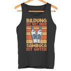 Sambuca Lustiges Alkohol Sambuca Tank Top