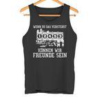 Screwdriver Car Mechatronics 5 Cylinder Car Mechanic Tank Top