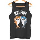 Shark Five Sharks  Tank Top