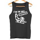 Sim Racing Büro Sprüche Gaming Racer Symbol Tank Top