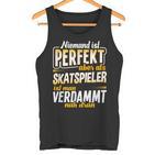 Skatspieler Skat Card Games Slogan Tank Top