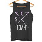 Skifoan Ski Ski Ski Ski Ski Ski Ski Mountain Tank Top