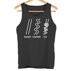 Skiing Raser Carver Ich Après-Ski  Tank Top