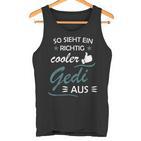 So Sieht Ein Richtig Cooler Gedi Aus Taufdi  Tank Top