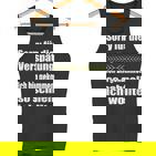 Sorry Für Dieerspätung Lustiges Wortwitz Statement Fun Tank Top