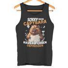 Sorry Mein Capybara Hat Meine Hausaufgaben Gefressen Tank Top