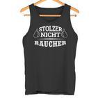 Stolzer Nichsmoker Quit Smoking Cigarette  Tank Top