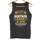 Stolzer Pensioner Papa Grandpa Retirement Pension Tank Top