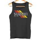 Suzuki Japanese Surname Retrointage Tank Top