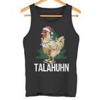 Talahuhn Christmas Hat Talahon Trendword Merry Christmas Tank Top