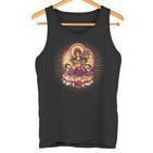 Tara Tibet Buddhism Lotus Meditation Yoga Om Spirituality Tank Top