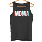 Techno Rave And Festival Celebration Mdma Tank Top