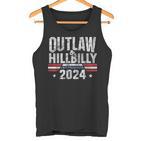 Trumpance 2024 Donald Trump JDAnce Outlaw Hillbilly Tank Top