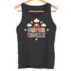 Uncle Gamer Super Uncle Gamerideo Game Uncle Tank Top