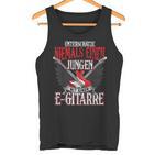 Underestimate A Boy With An Electric Guitar Tank Top