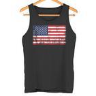 Usa Flag American Flag Us Football Fan Tank Top