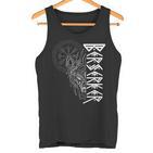 Viking Alhalla Egisor & Odin's Wolf Berserker Tank Top