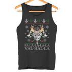 Viking Santaiking Christmas Jumper Falalalaalhalla S Tank Top