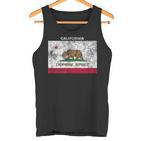 Vintage California Flag Tank Top