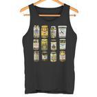 Vintage Canned Pickles Lover Trendy Clothing Tank Top