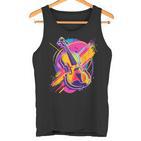 Violin Cartooniolin Loversiolin School Tank Top