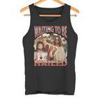 I Wait To Be Nailed Offensive Jesus Humour Adult Tank Top