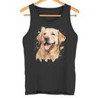 Watercolor Labrador Labbi Tank Top