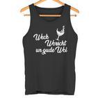 Weck Worscht Un Gude Woi Hessen Pfalz Saying Dialect Tank Top