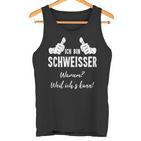 Welding Ich Bin Welder Weil Ichs Kann Tank Top