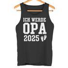 I Will Grandpa 2025 Baby Announcement Grandpa 2025 Tank Top