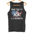 Wtf What The Is A Kilometer George Washington 4Th Of July Tank Top