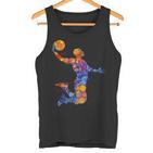 Young Basketball Graphic Player  Tank Top