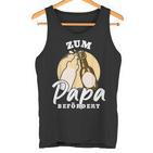 Zum Papa Beförders 2024 Bald Papa 2024 Tank Top