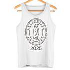 Angekommen In Der Antarctic 2025 Gray Tank Top