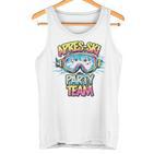 Apres Ski Party Team Lustges Hütten Party Urlaubs Outfit Tank Top