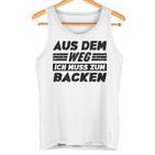 Backen Hobby Lustiger Backen Spruch Tank Top