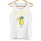 Blood Group Pina Colada Bartender Tank Top