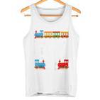 Children's 4Th Birthday Train 4 Years Boys  Tank Top