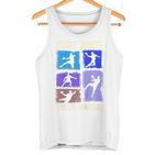 Children's Cool Boys Playing Handball Handball Player Tank Top