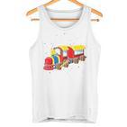 Children's Railway Children's Locomotive Trains Steam Train 80 Tank Top