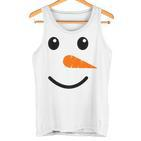 Children's Snowman Costume Children's Snowman Face Tank Top