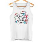 Dr Seuss 2Nd Birthday Thing Gray Tank Top