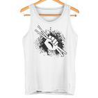 Drummer Musician Drumsticks Drummers  Tank Top