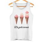 Eis Geht Immer Saying Ice Lover Tank Top