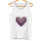 Fancy Dress Costume Confetti In The Heart Carnival Tank Top